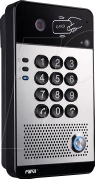 fanvill i30 type of access control cards|i30 IP Video Door Phone .